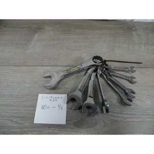 Craftsman USA 8pc 12pt SAE Stubby Wrench Set 3/8" - 15/16" ‎ VV Series